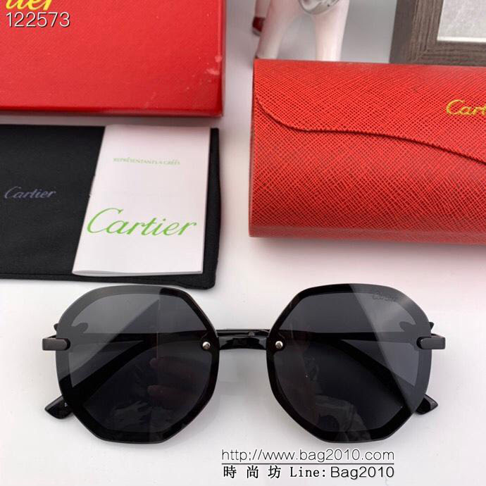 CARTIER卡地亞 2019網紅同款 卡地亞新款 大框偏光墨鏡 寶麗來超清偏光太陽鏡 3346  lly1177